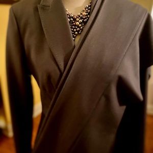 Calvin Klein pant suit gray NWOT